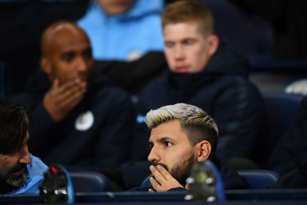 Sergio Aguero is set to miss out again. (Photo by Clive Mason/Getty Images)