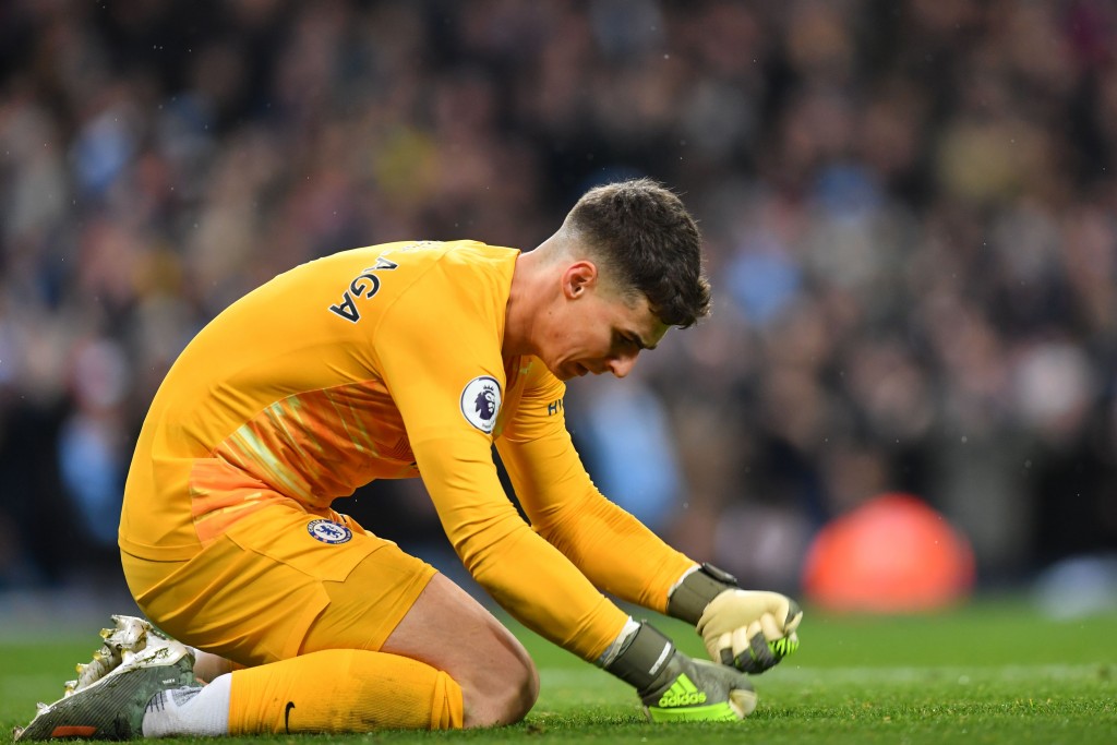 Kepa needs a slice of luck to get his career back on track. (Photo by Paul Ellis/AFP/Getty Images)