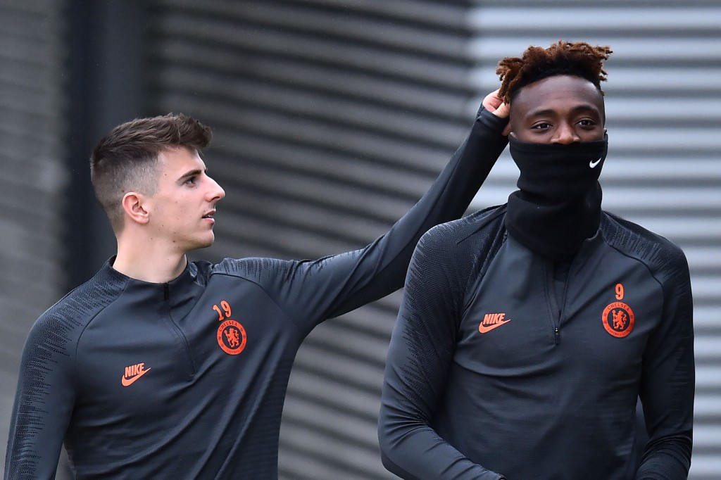 Mason Mount and Tammy Abraham are available again for Chelsea. (Photo by Glyn Kirk/AFP via Getty Images)