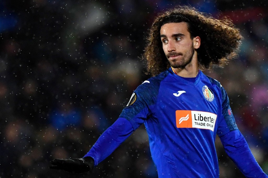 Cucurella made his name at Getafe. (Photo by Pierre-Philippe Marcou/AFP via Getty Images)
