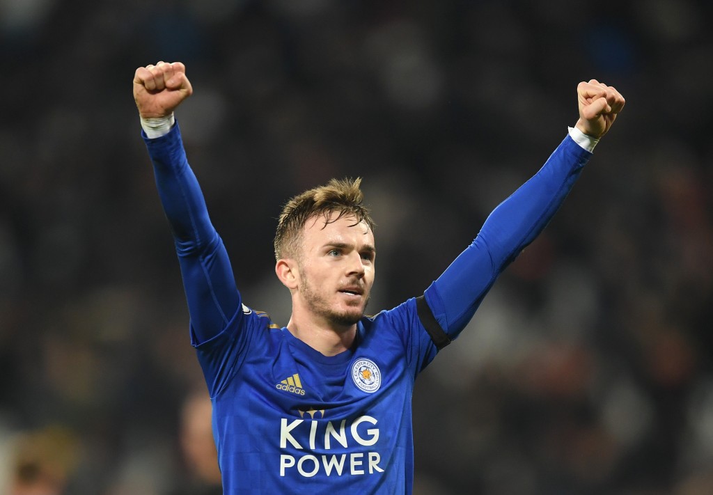 Leicester need James Maddison to make a blazing impact against Zorya. (Photo by Michael Regan/Getty Images)