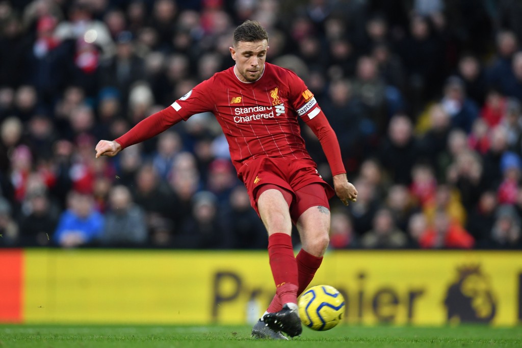 Henderson's return to training is a boost for Liverpool (Photo by PAUL ELLIS/AFP via Getty Images)