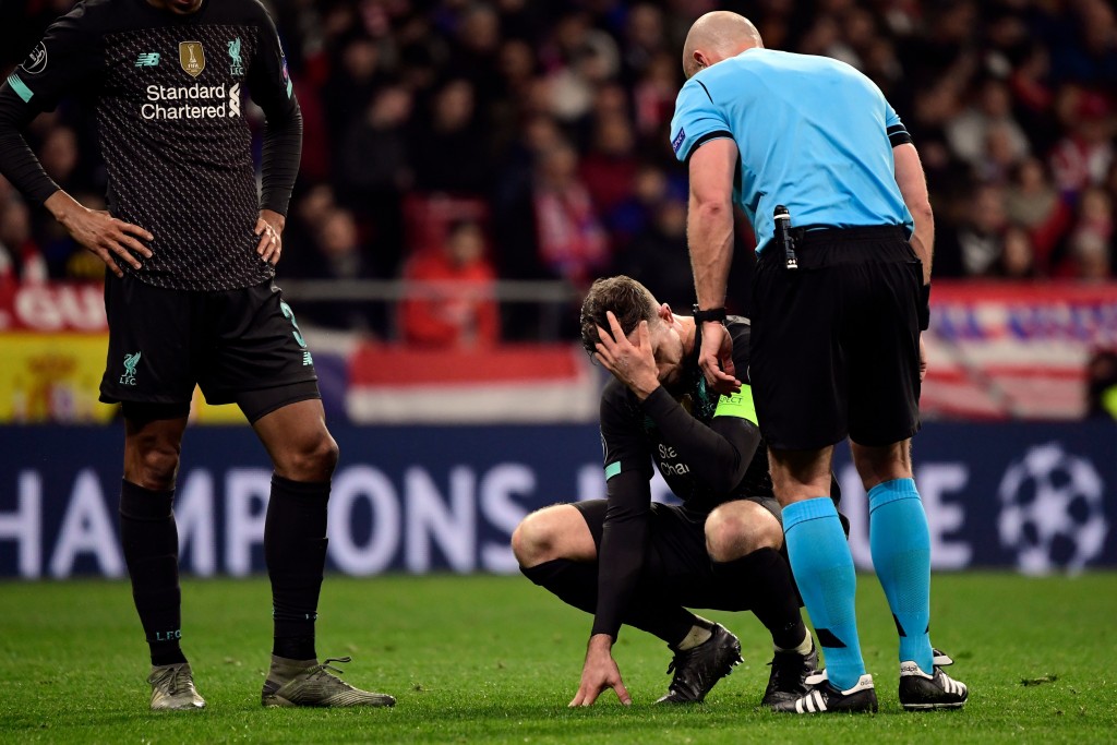 Liverpool captain Jordan Henderson is set to return from a hamstring injury. (Photo by Javier Soriano/AFP via Getty Images)