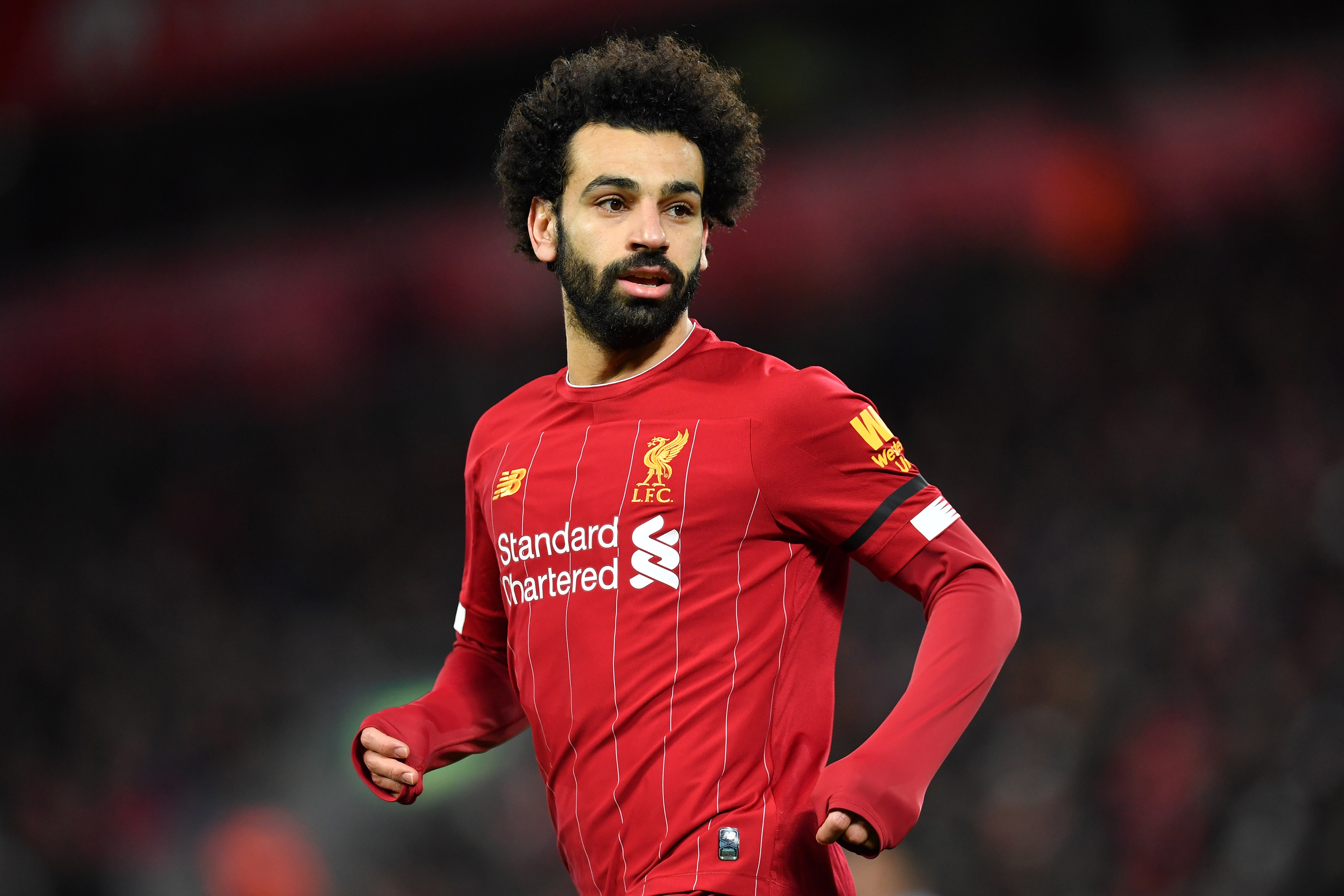 Salah set for his 100th Liverpool appearance (Photo by Paul Ellis/AFP via Getty Images)