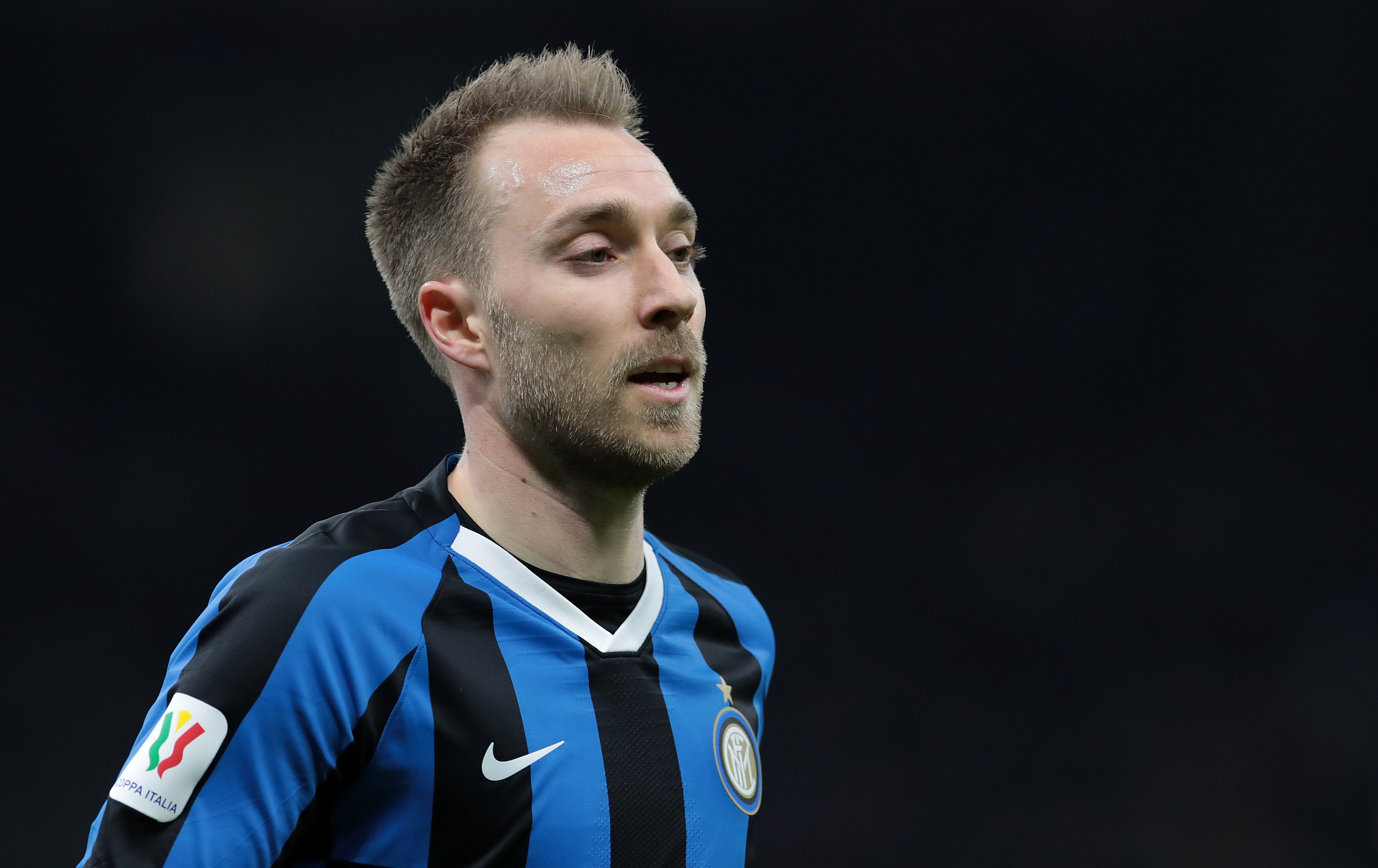 Christian Eriksen could start for Inter, despite the uncertainty surrounding his future (Photo by Emilio Andreoli/Getty Images)