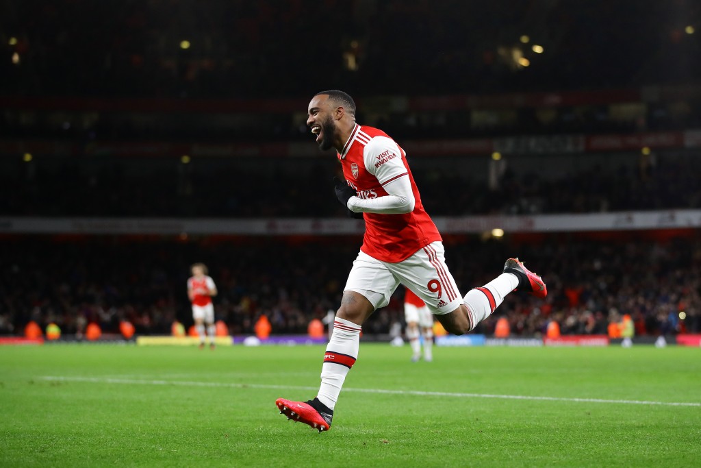 Back among the goals, can Lacazette keep his good run going? (Photo by Richard Heathcote/Getty Images)