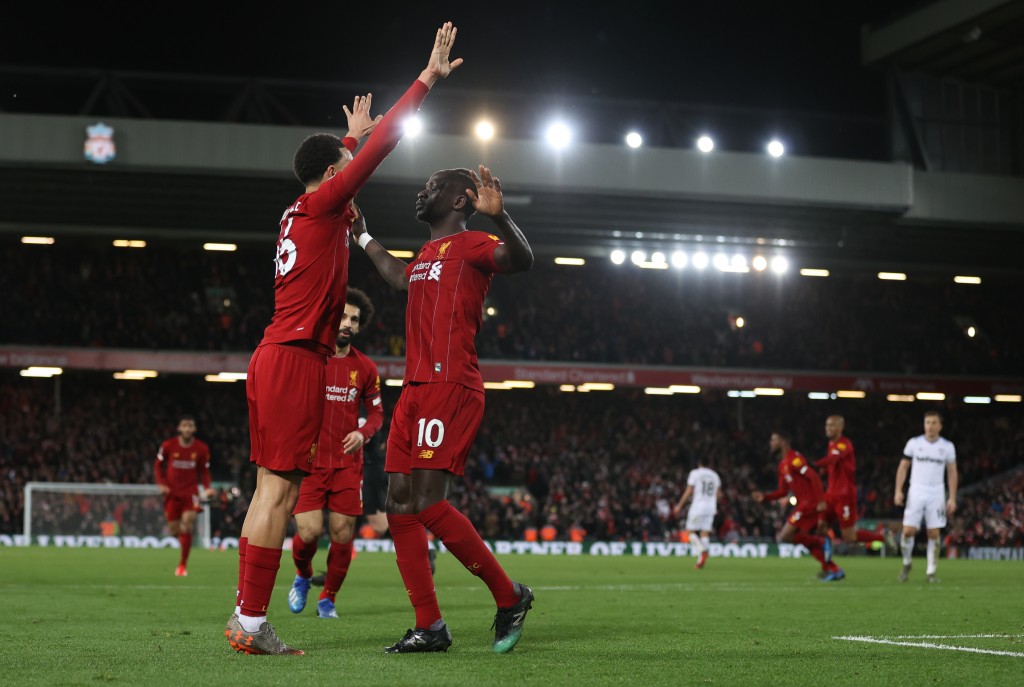 Alexander-Arnold provided the assist for Mane, who scored another important goal for Liverpool. (Photo by Clive Brunskill/Getty Images)