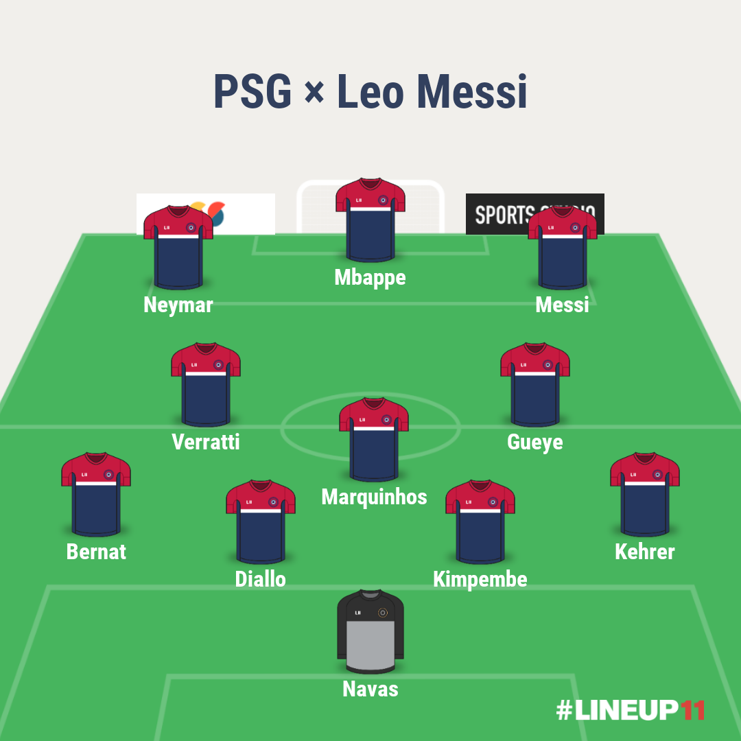 That front three, though.