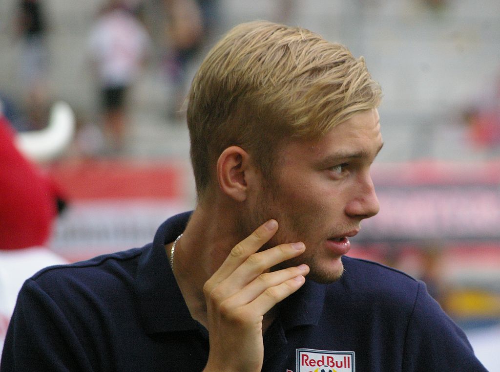 RB Leipzig midfielder Konrad Laimer (Photo by Werner100359/Wikimedia Commons)